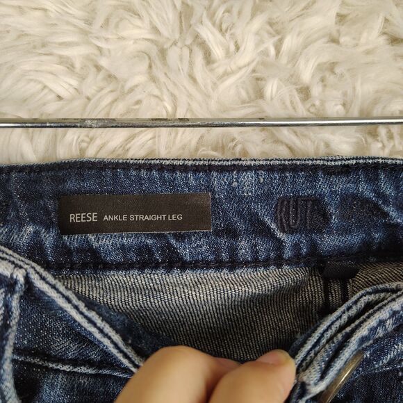 KUT From the Kloth Reese Ankle Straight Leg Size 10 - Picture 3 of 8